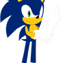 Sonic The Hedgehog (Kid) 2D Render