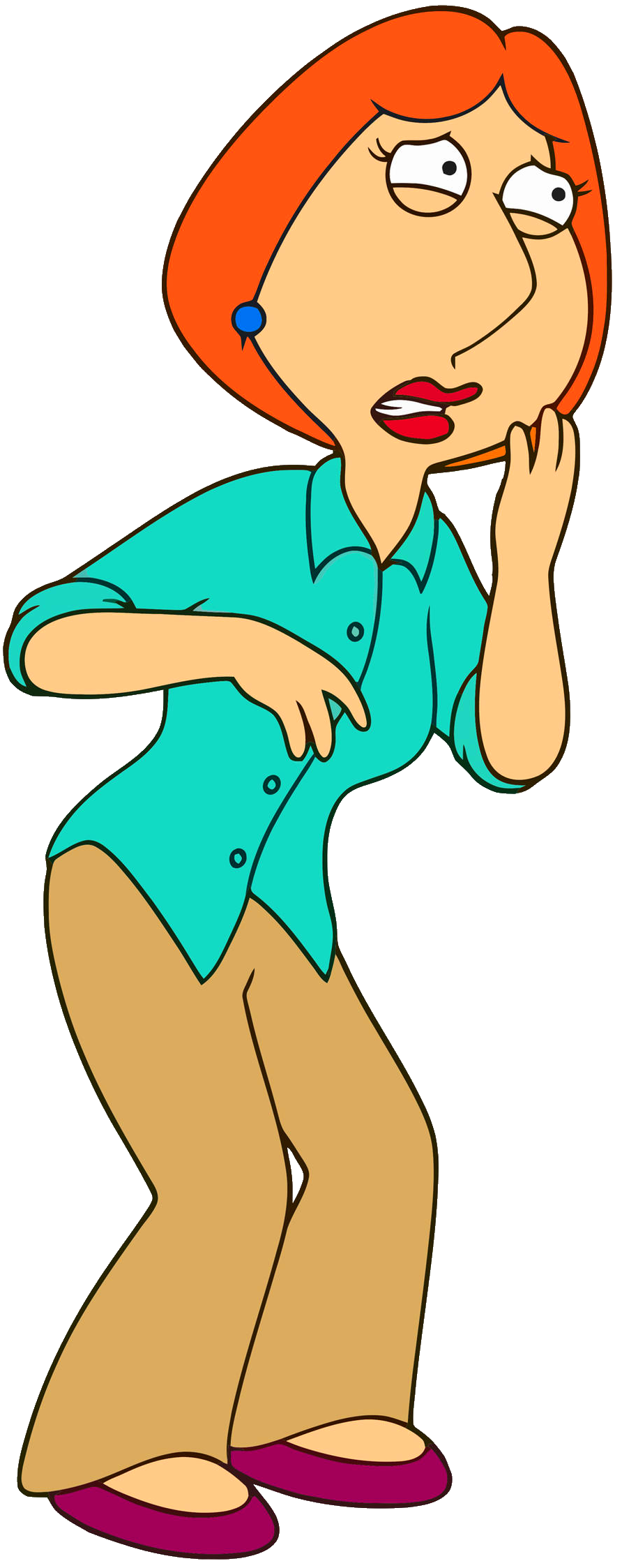 Lois Griffin Scared by Markendria on DeviantArt