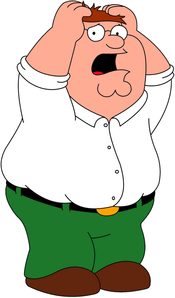 Peter Griffin Freak out by Markendria on DeviantArt