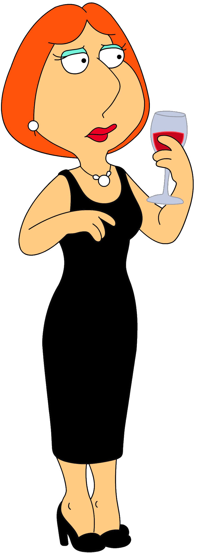 lois family guy black dress Lois griffin black outfit
