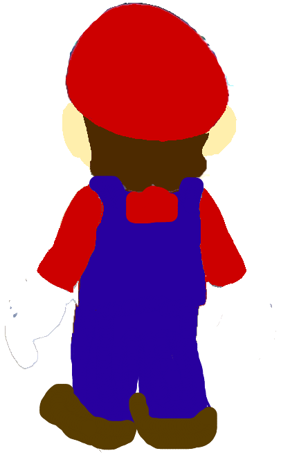 Mario Back by Markendria on DeviantArt