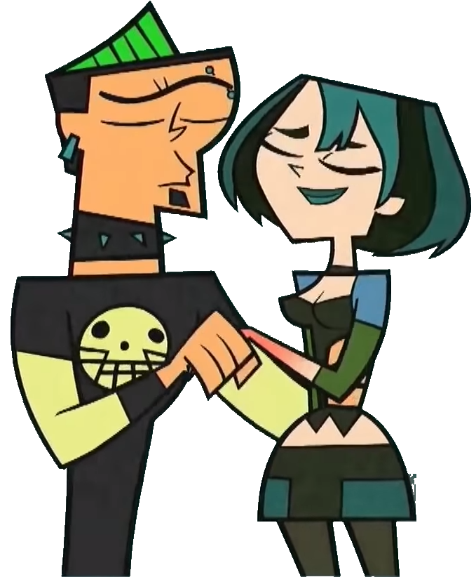 Duncan is about to kiss Gwen by Markendria on DeviantArt