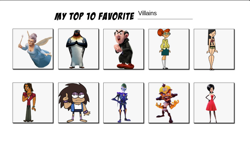 Top 10 Favorite Villains By Markendria On Deviantart Top 10 Favorite Villains By Markendria On Deviantart