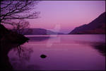 Sunset Lake by Hitomii