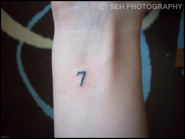 Lucky Number 7 Tattoo by Hitomii on DeviantArt