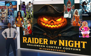 HALLOWEEN COSTUME CONTEST Blueberryshoe and Raider