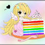 Chibi Rainbow Cakey