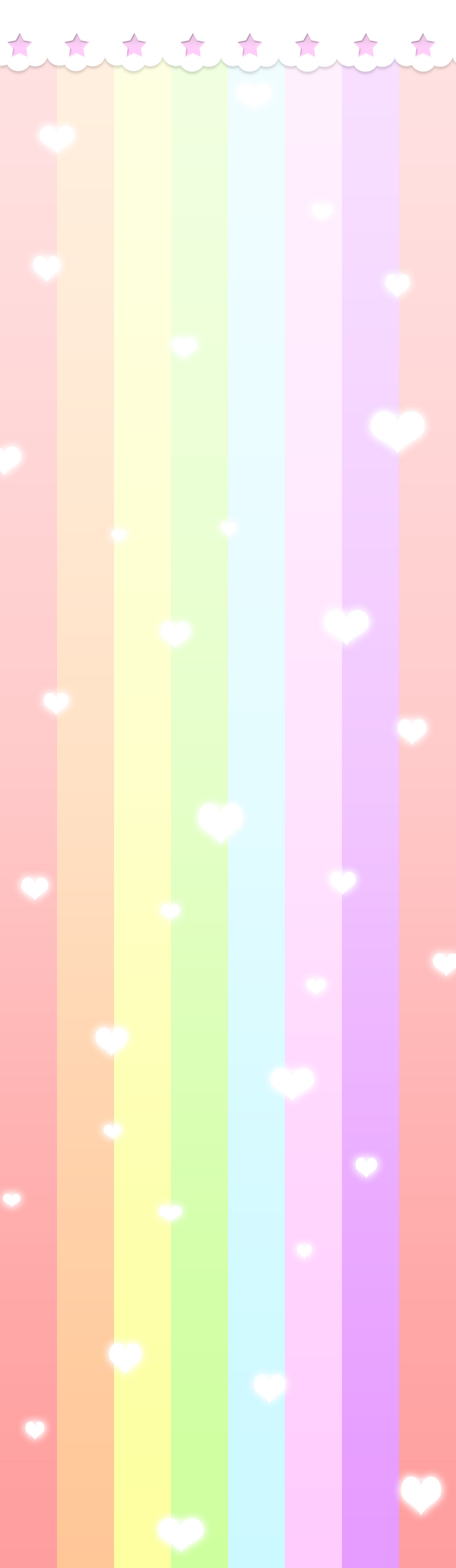 Pastel Rainbow Custom Box Background