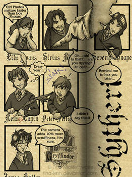 Hogwarts Yearbook, 1973