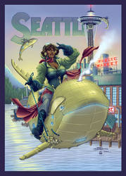 Seattle ComiCon - Collaboration with Terry Dodson