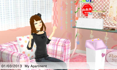 My doll in a 3DS demo game 4