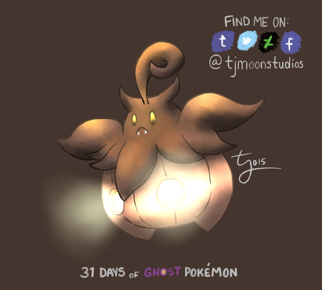 Day 29: Pumpkaboo - 31 Days of Ghost Pokemon