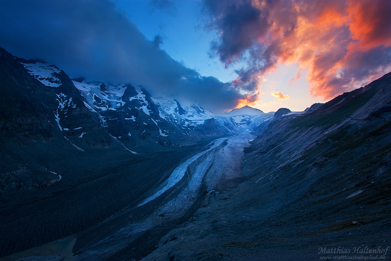 Glacier Sunset