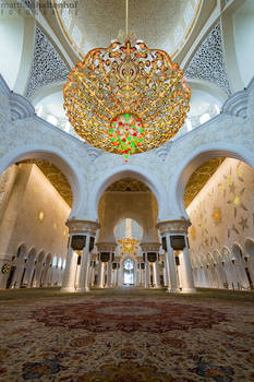 Sheikh Zayed Mosque - Inside