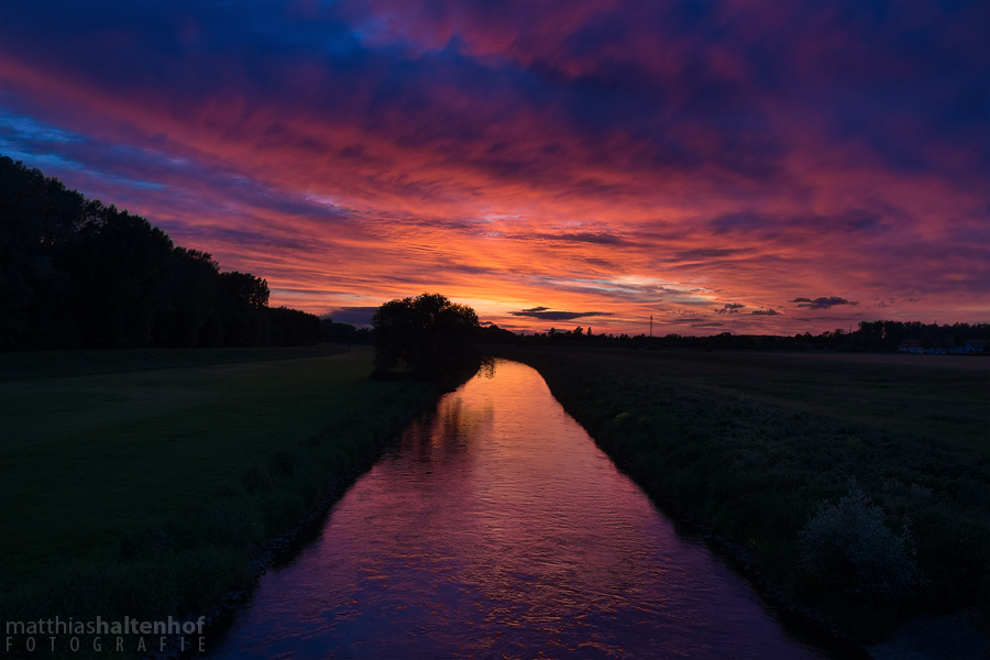 Elsteraue Sunset