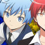 Nagisa and Karma // Assassination Classroom