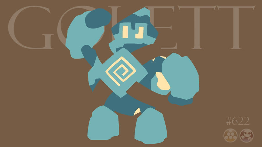 Gelett Minimalistic Golett // Pokemon by Katacaz on DeviantArt
