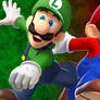 The Mario Brothers // Mario/Luigi Wallpaper
