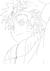 Young Naruto (Line-Art)