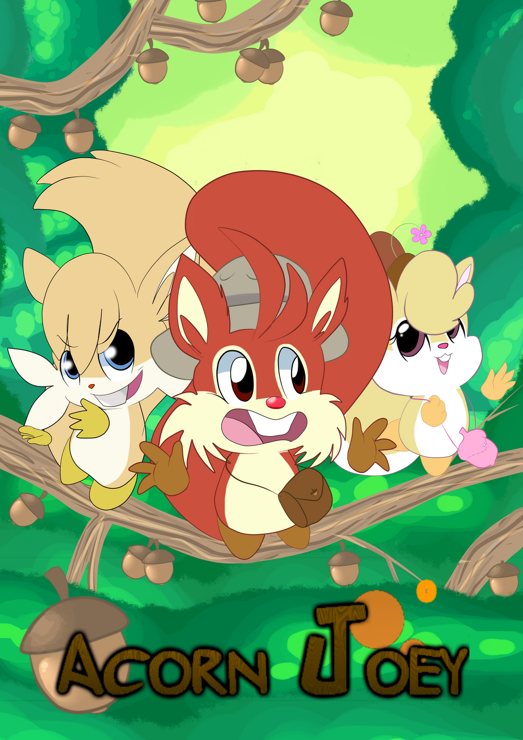 Acorn Joey - Game Cover by Sythnet