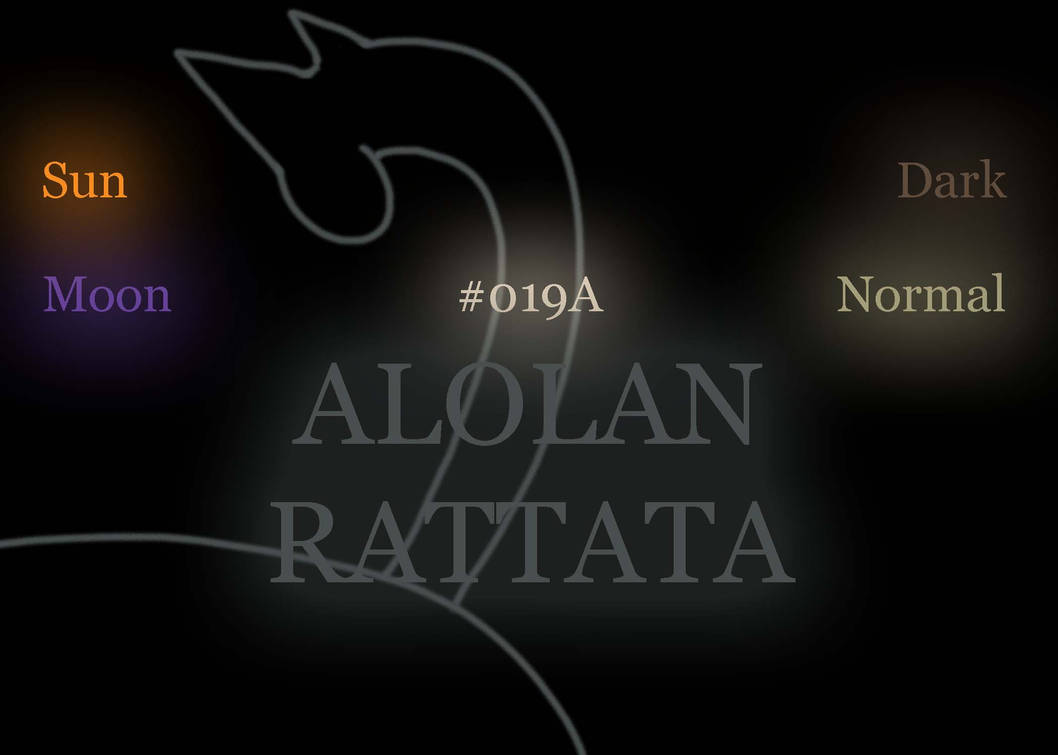 Alolan Rattata by SaltWaterTaffyStevie on DeviantArt