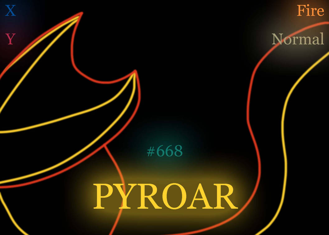 Pyroar by SaltWaterTaffyStevie on DeviantArt
