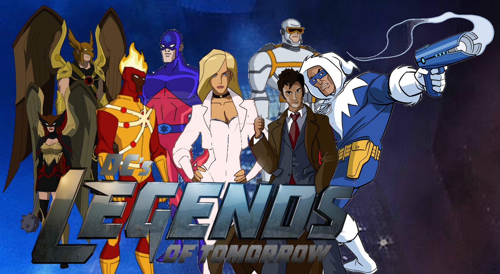 Dc S Legends Of Tomorrow Animated Version By Superherotimefan On Dc S Legends Of Tomorrow Animated Version By Superherotimefan On