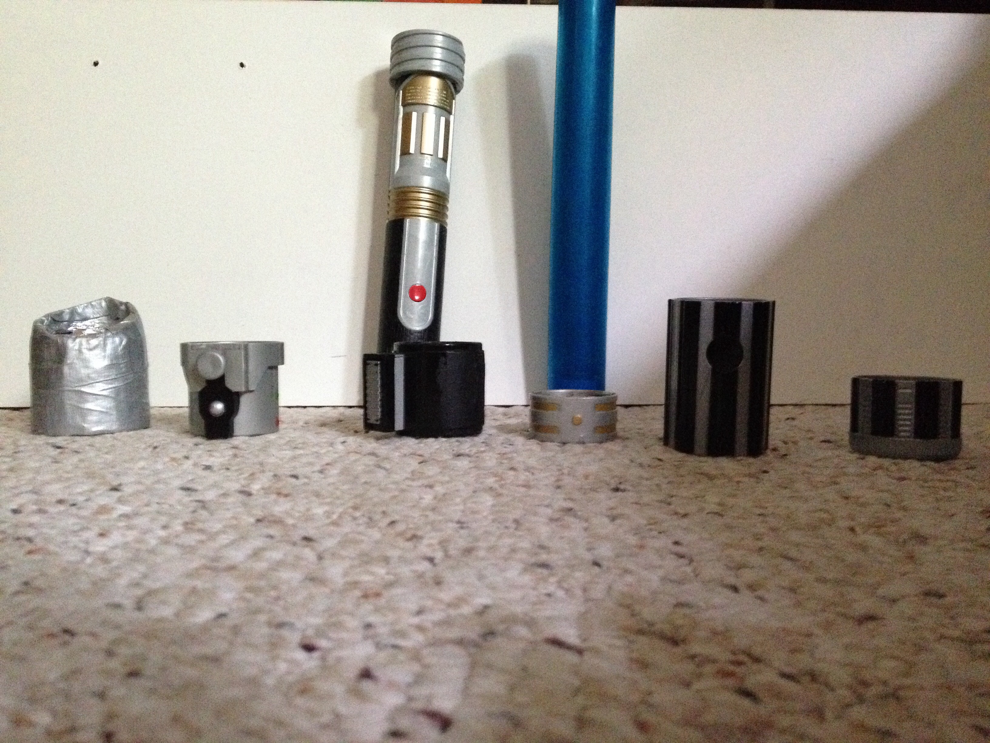 Build Your Own Lightsaber (Anakin First) - Parts By Superherotimefan On  Deviantart