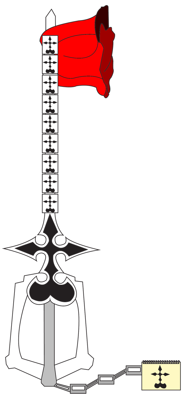 Namine's Keyblade - Chain of Memories by SuperHeroTimeFan on DeviantArt