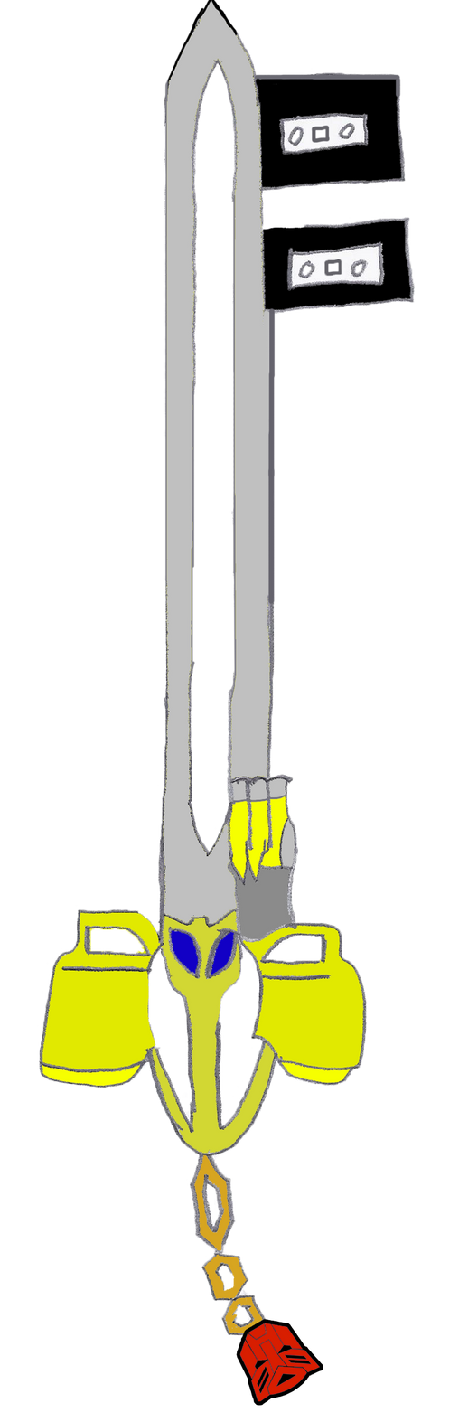 Heart of Steel Custom Keyblade by SuperHeroTimeFan on DeviantArt