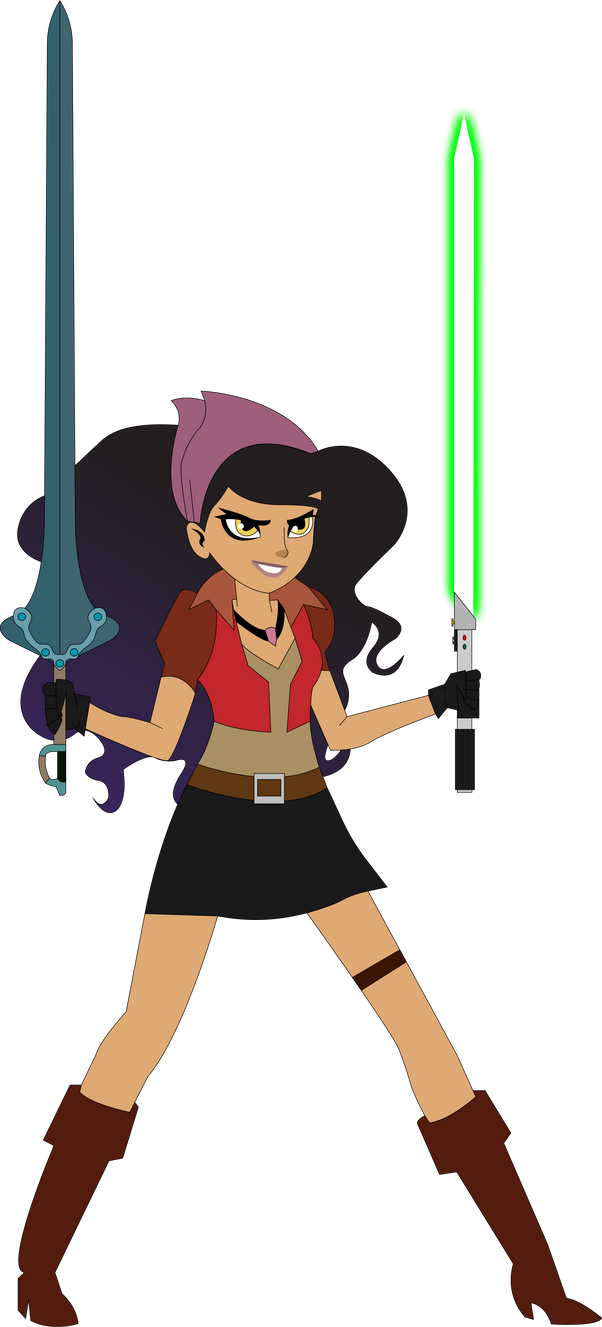 Kitty Boon As Doctor Aphra V2 Purple Hair By Superherotimefan