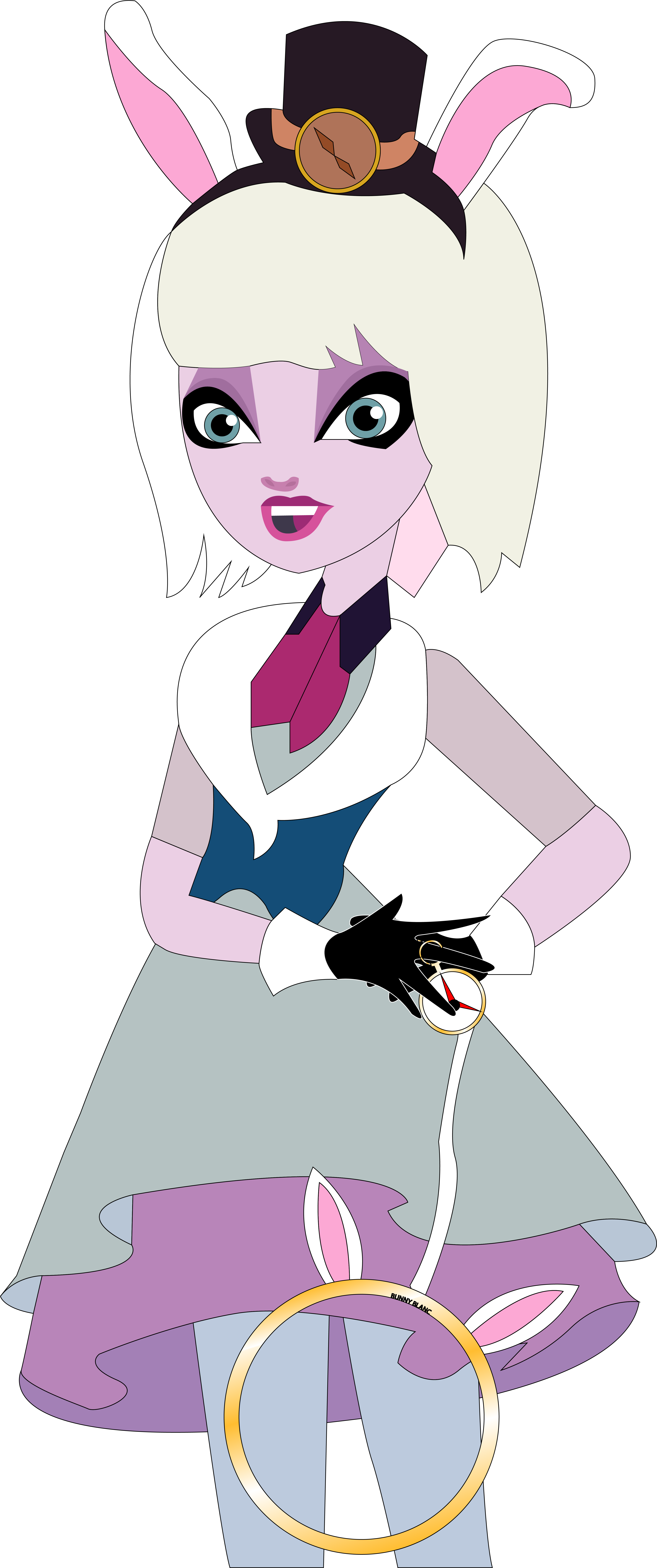 Bunny Blanc The Nobody of Ever After High by SuperHeroTimeFan on