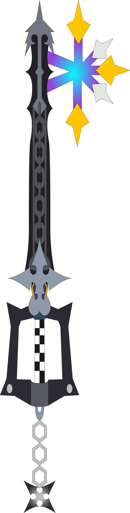 Twd Keyblade Custom Twilight Heart Custom Keyblade by SuperHeroTimeFan on DeviantArt