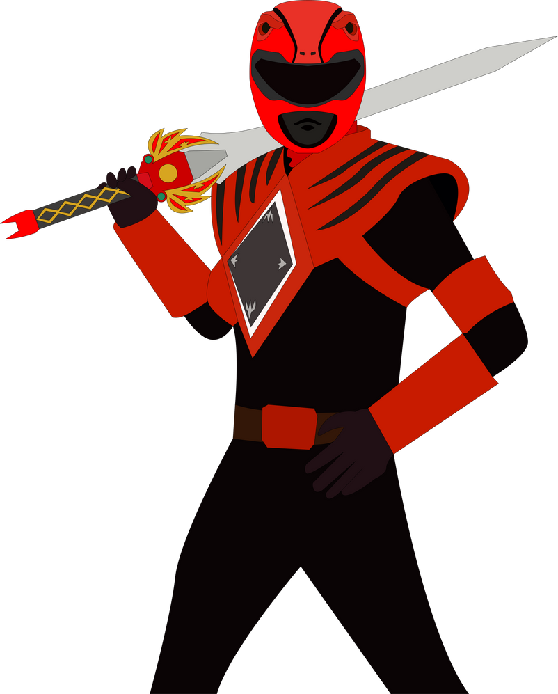 Infrared Red Ranger by SuperHeroTimeFan on DeviantArt
