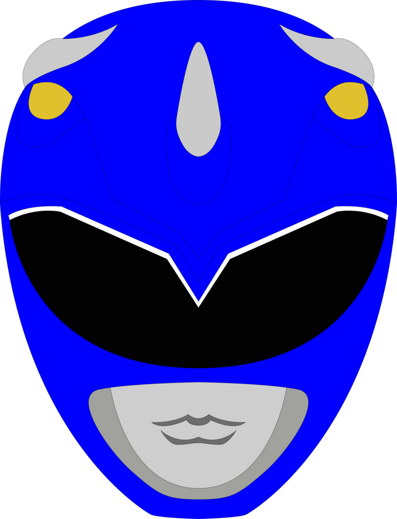 MMPR Blue Ranger Helmet by SuperHeroTimeFan on DeviantArt