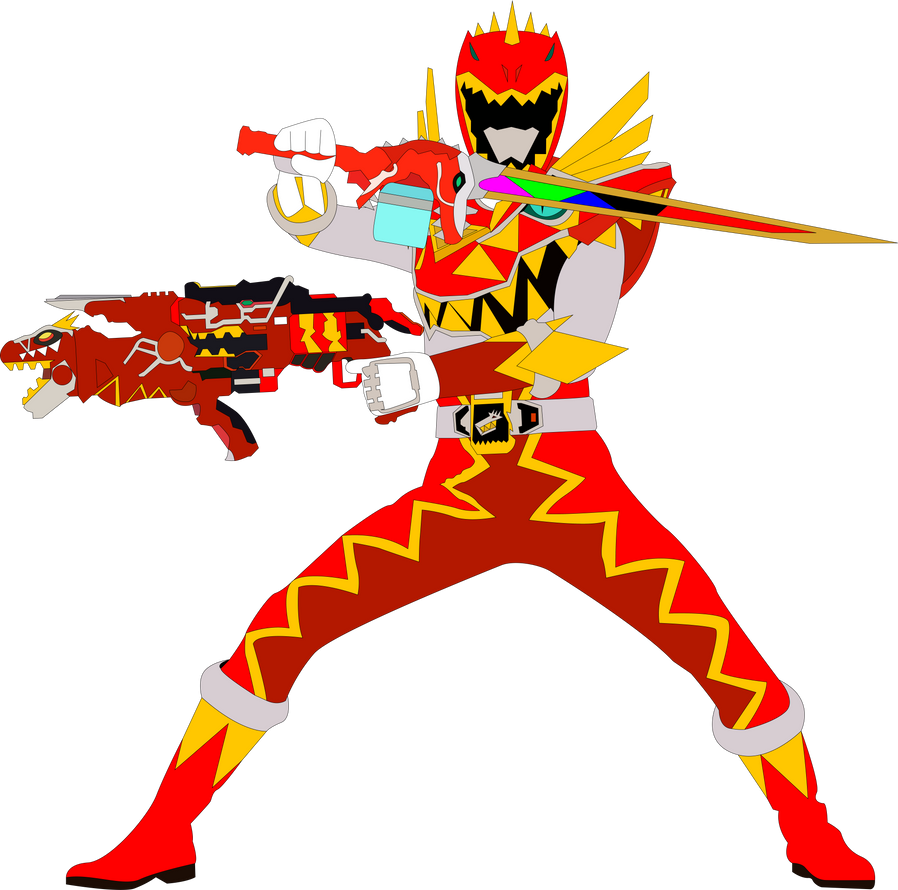 T-Rex Battlized Red Ranger by SuperHeroTimeFan on DeviantArt