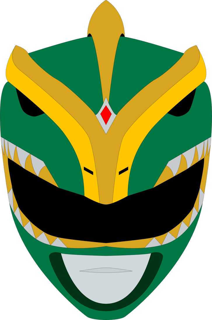 MMPR Green Ranger Helmet (SPBD) by SuperHeroTimeFan on DeviantArt