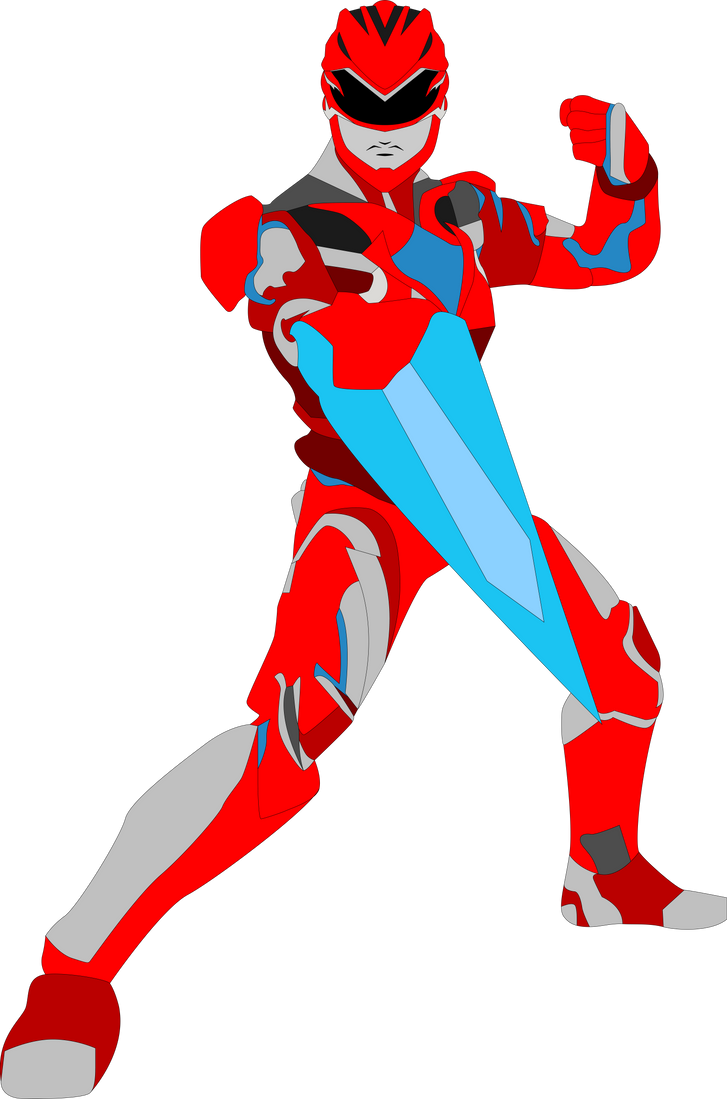 2017 Red Power Ranger / Cenozoic Red Ranger by SuperHeroTimeFan on ...