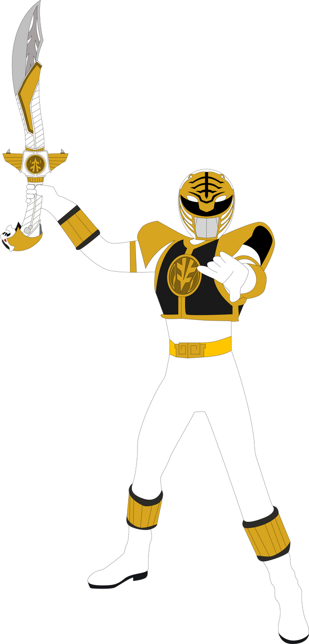 Mighty Morphin' White Ranger by SuperHeroTimeFan on DeviantArt