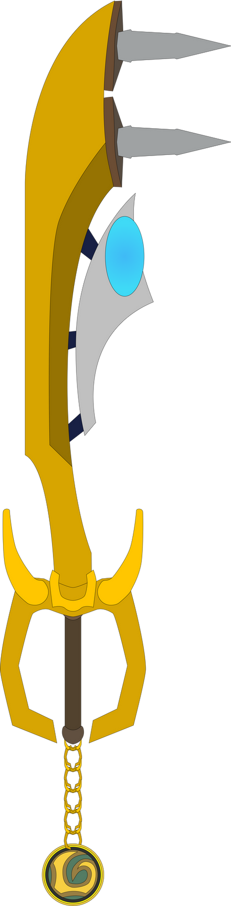 Mischief Variant Custom Keyblade by SuperHeroTimeFan on DeviantArt