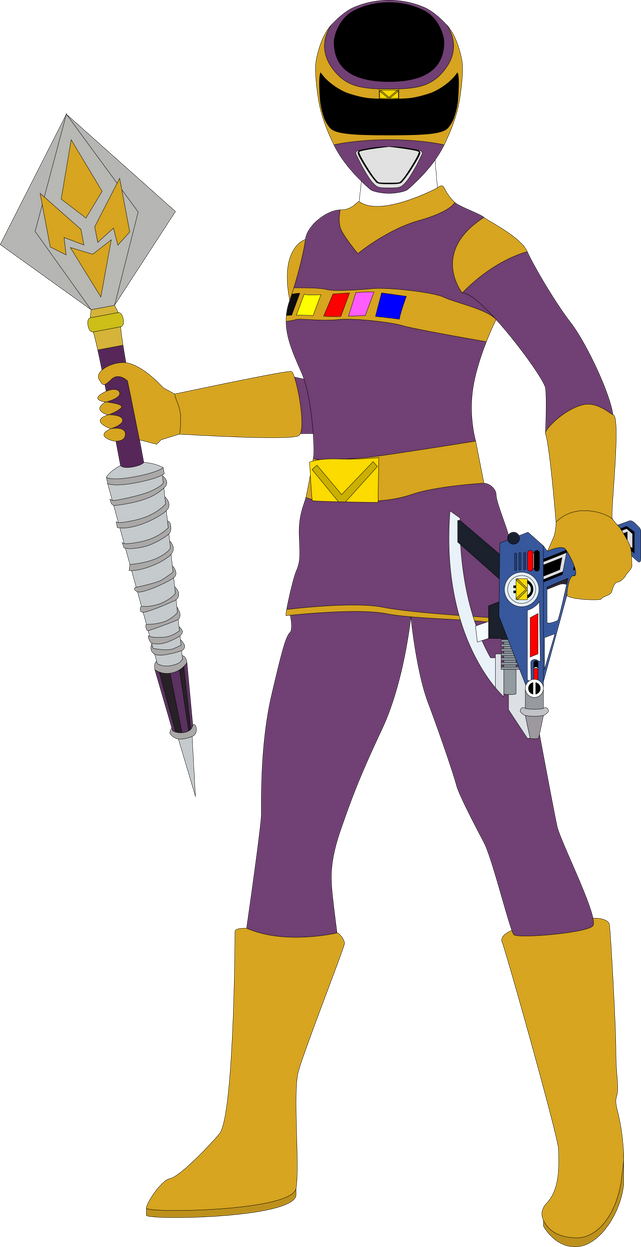Purple Ranger In Space Karone, Purple Space Ranger by SuperHeroTimeFan on DeviantArt