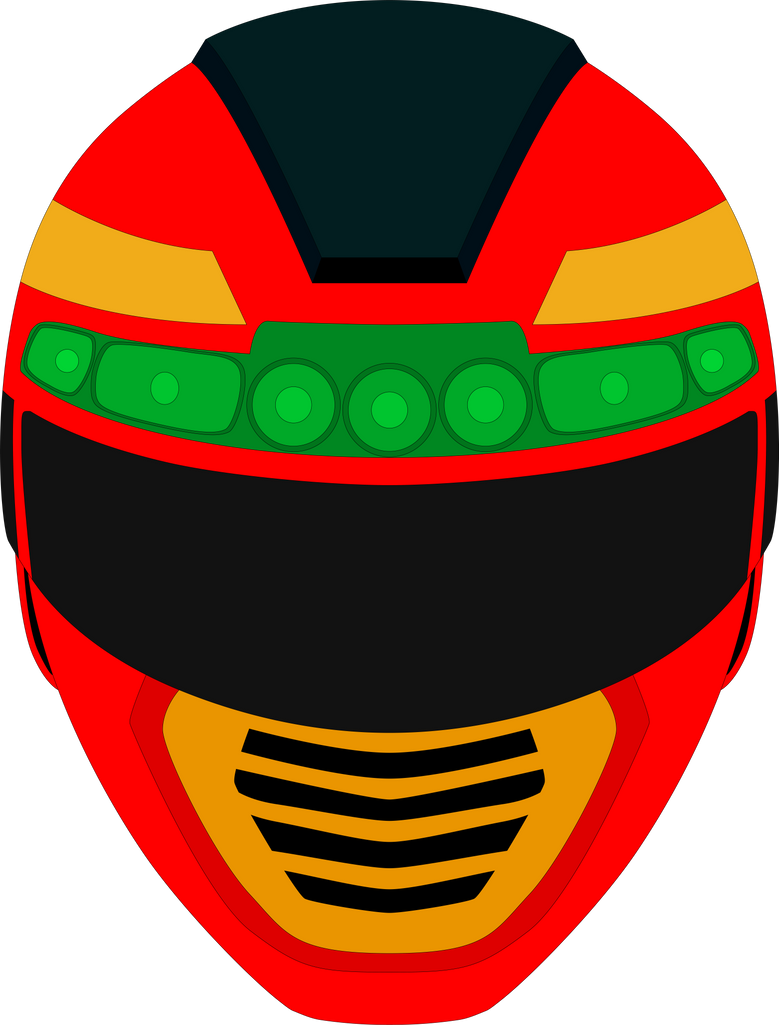 Red Sentinel Ranger Helmet by SuperHeroTimeFan on DeviantArt