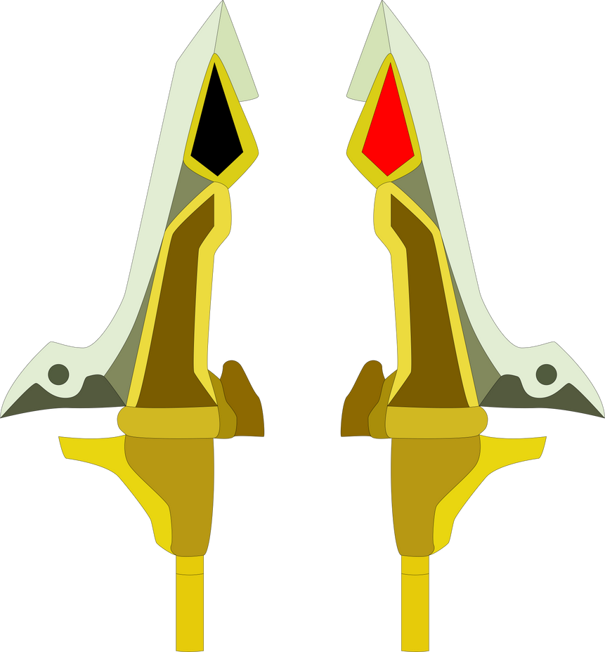 Sentinel Ranger Swords by SuperHeroTimeFan on DeviantArt