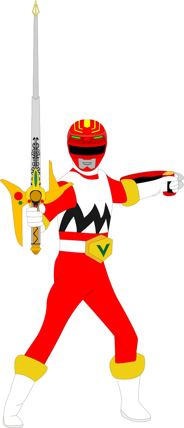 Galaxy Red Ranger by SuperHeroTimeFan on DeviantArt