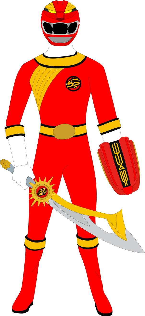 Red Wild Force Ranger by SuperHeroTimeFan on DeviantArt