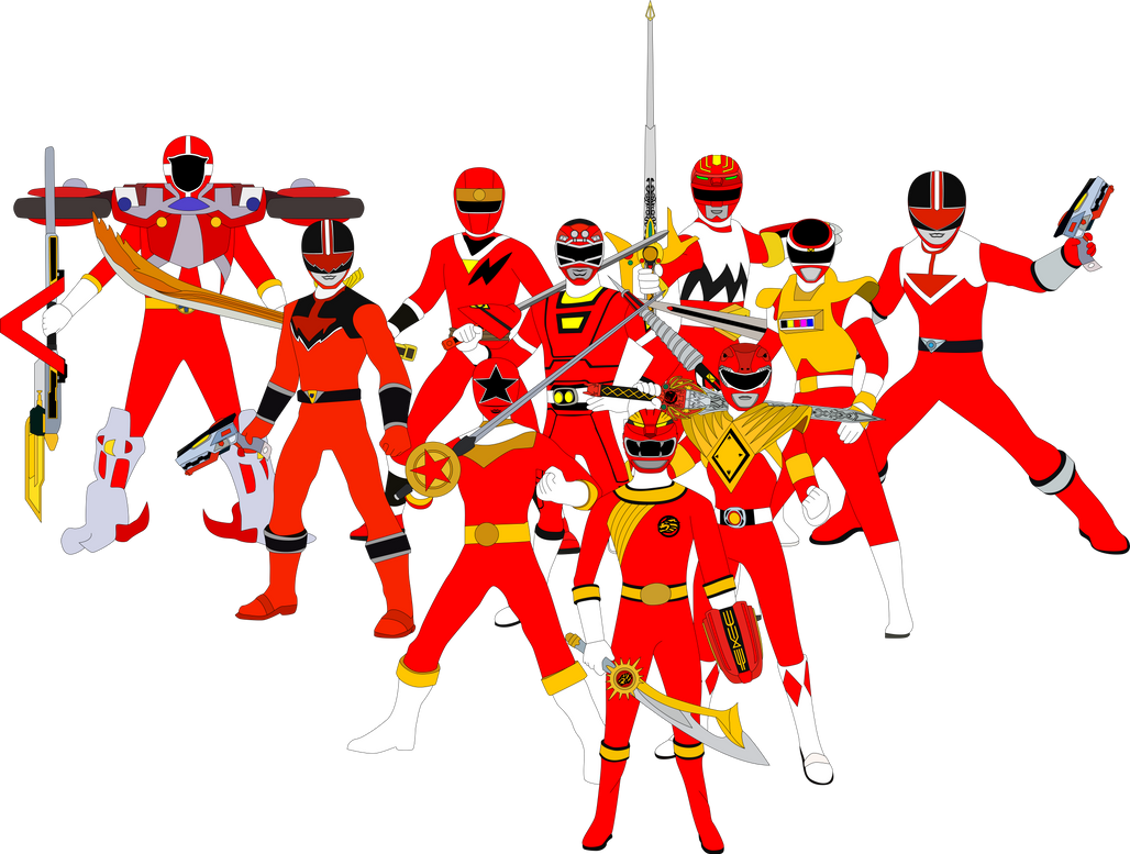 Red Forever Deviantart The Forever Red Veteran Rangers by SuperHeroTimeFan on DeviantArt