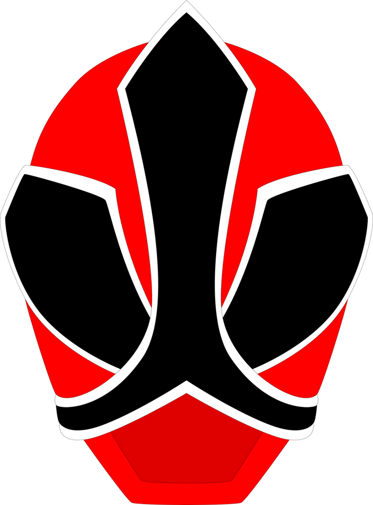 Red Samurai Ranger Helmet by SuperHeroTimeFan on DeviantArt