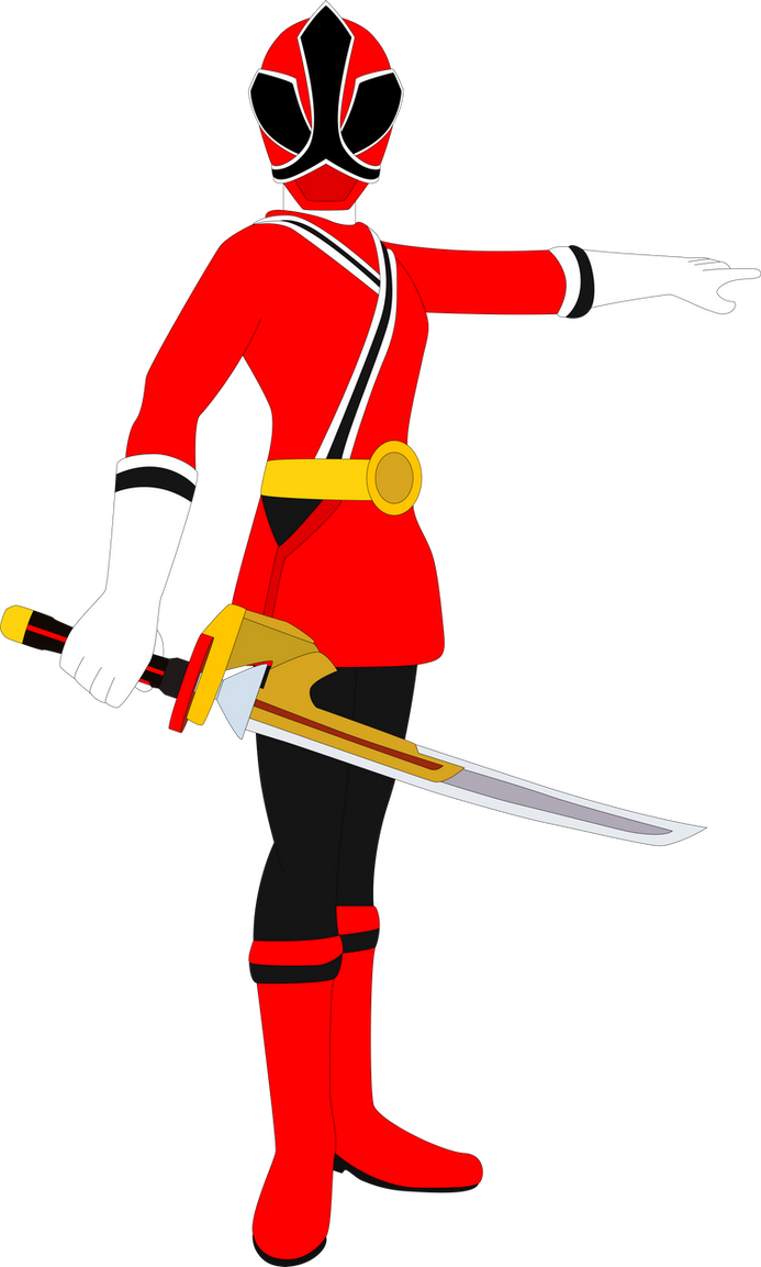 Red Samurai Ranger, Lauren Shiba by SuperHeroTimeFan on DeviantArt