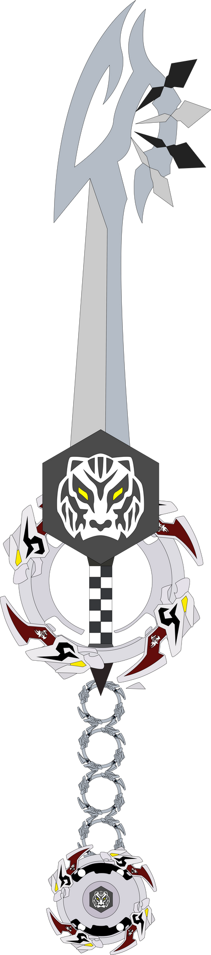 Twd Keyblade Custom Twilight Driger Custom Keyblade by SuperHeroTimeFan on DeviantArt