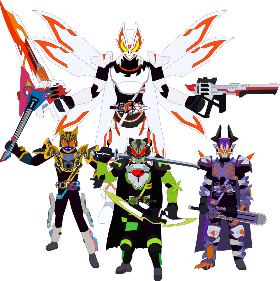 The Main DGP Riders by SuperHeroTimeFan on DeviantArt